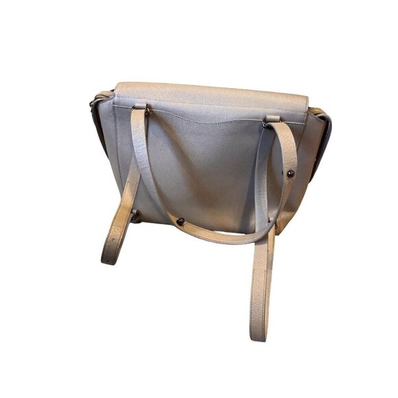 Rebecca Minkoff Beige Leather Crossbody Bag With Adjustable Strap & Front Zipper main image 5